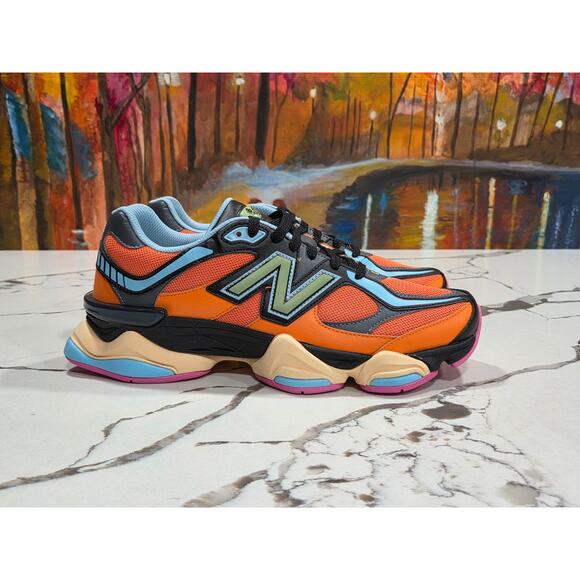 New Balance 9060 Sun Glow Size 11.5 Men\'s Running Shoes Lifestyle U9060OGB main image 7